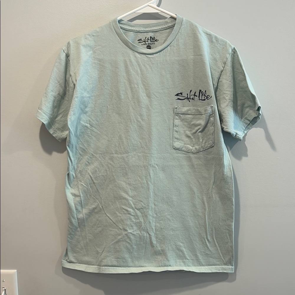 Salt Life Blue Short Sleeve Tee Beach Ready